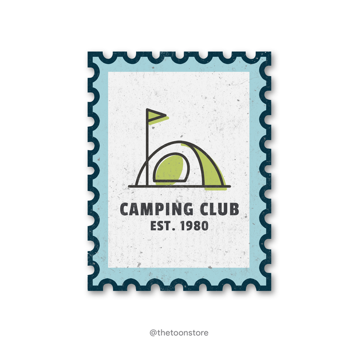 Camping Club Stamp