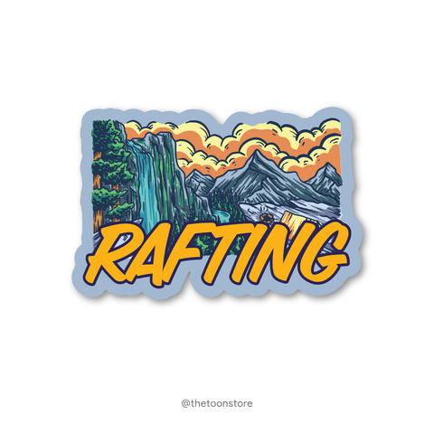 Rafting Travel Sticker