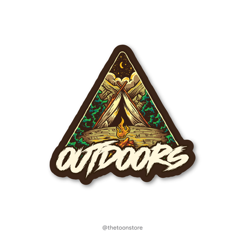 Outdoors Travel Sticker