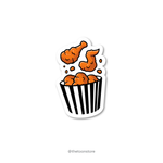 Chicken Wings Sticker - The Toon Store