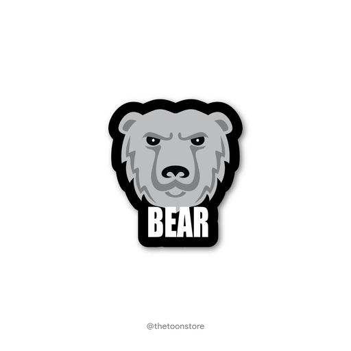 Bear - Stock Market Collection Sticker - The Toon Store
