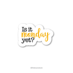 Is it monday yet? - Stock Market Collection Sticker - The Toon Store