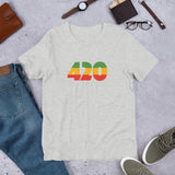 420 Geometric Ganja - Unisex T-Shirt