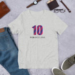 FC Barcelona Jersey 10 Messi - Unisex T-Shirt