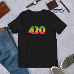 420 Geometric Ganja - Unisex T-Shirt