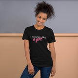 I code like a girl - Unisex T-Shirt