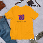 FC Barcelona Jersey 10 Messi - Unisex T-Shirt