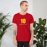 FC Barcelona Jersey 10 Messi - Unisex T-Shirt