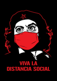 Viva la distancia social Poster