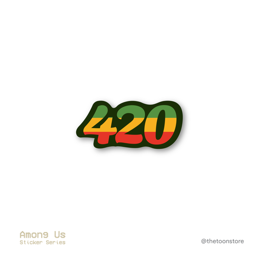 420 - Weed Sticker - The Toon Store