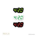 4:20 - Weed Sticker - The Toon Store